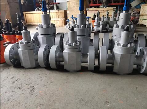 CHVJ滄海ZF43Y-420高壓鍛鋼單閘板平板閘閥